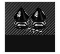 Se Adapta A Compatible Con Harley Sportster XL883 1200 Touring Wide Glide Dyna Fat Bob Motocicleta 29mm Tapa De Cubierta Perno Tuerca Eje Delantero(Axle Nut Cover I)