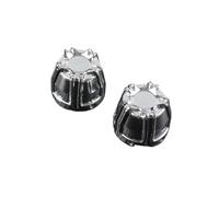 Se Adapta A Compatible Con Harley Sportster XL883 1200 Touring Wide Glide Dyna Fat Bob Motocicleta 29mm Tapa De Cubierta Perno Tuerca Eje Delantero(Axle Nut Cover G)