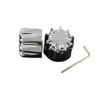 Se Adapta A Compatible Con Harley Sportster XL883 1200 Touring Wide Glide Dyna Fat Bob Motocicleta 29mm Tapa De Cubierta Perno Tuerca Eje Delantero(Axle Nut Cover D)