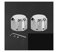 Se Adapta A Compatible Con Harley Sportster XL883 1200 Touring Wide Glide Dyna Fat Bob Motocicleta 29mm Tapa De Cubierta Perno Tuerca Eje Delantero(Axle Nut Cover L)