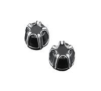 Se Adapta A Compatible Con Harley Sportster XL883 1200 Touring Wide Glide Dyna Fat Bob Motocicleta 29mm Tapa De Cubierta Perno Tuerca Eje Delantero(Axle Nut Cover F)