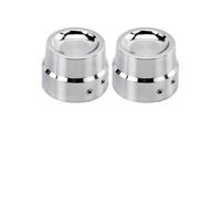 Se Adapta A Compatible Con Harley Sportster XL883 1200 Touring Wide Glide Dyna Fat Bob Motocicleta 29mm Tapa De Cubierta Perno Tuerca Eje Delantero(Axle Nut Cover B)