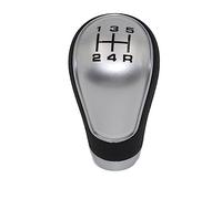 Se adapta a Hyundai Matrix 2005-2006, perilla de palanca de cambios manual de 5 velocidades (5s plateado)