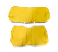 Se adapta a John Deere Gator Bench XUV HPX 625i 825i 855D 855D S4 funda de asiento de repuesto, amarillo (inferior y superior cada 1 juego)