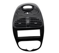 Se adapta a Peugeot 206 compatible con Citroen C2 negro salpicadero salida de aire acondicionado, panel de salida de aire acondicionado, panel decorativo para piezas de automóviles