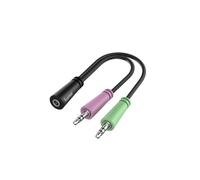 Se adapta. audio, conector macho de 3,5 mm 2x 3 br. - Auriculares micro jack ...
