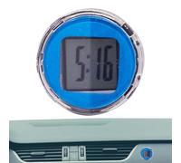 Se adhieren al reloj para salpicadero de coche, relojes de coche para el salpicadero, bastón digital para coche en Vent Watch - Decoración electrónica impermeable para salpicadero de camiones y barcos