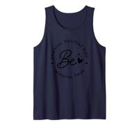 Sé Agradecido Positivo Amable Consciente Verdadera afirmación Camiseta sin Mangas