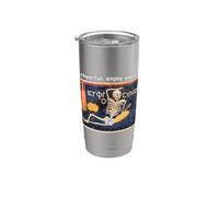 ¡Sé alegre, disfruta de tu vida! Vaso térmico de acero inoxidable de doble pared