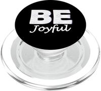 Sé Alegre: Sabiduría Mensaje Positivo Vida bendita Sé Alegre PopSockets PopGrip para MagSafe