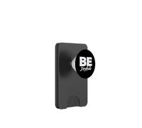 Sé Alegre: Sabiduría Mensaje Positivo Vida bendita Sé Alegre PopSockets PopWallet para MagSafe