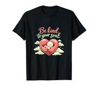 Sé Amable con tu Alma fría Vibes Arte de Salud Mental Camiseta