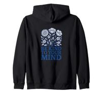 Sé Amable con tu Mente Diseño Positivo de Salud Mental Sudadera con Capucha