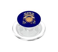 Sé Amable con tu Mente Retro 70s Rainbow Mental Health PopSockets PopGrip para MagSafe