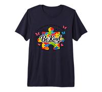 Sé Amable, Conciencia sobre el Autismo, mamá, papá, Conciencia sobre niños autistas Camiseta Premium