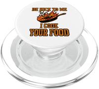 Sé Amable Conmigo, cocino tu Chef de Comida PopSockets PopGrip para MagSafe