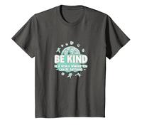 Sé Amable en un Mundo Donde Puedes ser Cualquier Cosa Camiseta, Niños, Asfalto, 12 años
