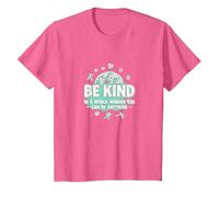 Sé Amable en un Mundo Donde Puedes ser Cualquier Cosa Camiseta, Niños, Rosa Jaspeado, 2 años