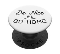 Sé Amable o Vete a casa Bondad Inclusión Amor Indivisible PopSockets PopGrip Adhesivo