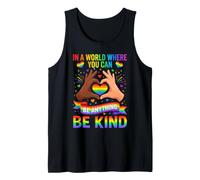 Sé Amable, Orgullo y Arco Iris, LGBT, Conciencia sobre la Igualdad Camiseta sin Mangas