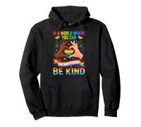 Sé Amable, Orgullo y Arco Iris, LGBT, Conciencia sobre la Igualdad Sudadera con Capucha
