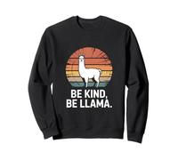 Sé Amable Sé Llama Linda amabilidad de Llama Sudadera