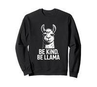 Sé Amable Sé Llama Linda amabilidad de Llama Sudadera