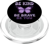 Sé amable Sé valiente Sé tú mariposa PopSockets PopGrip para MagSafe