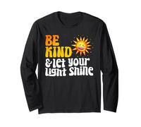 Sé Amable y Deja Que tu luz Brille Estudiantes Escolares Manga Larga
