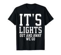 Se apagan Las Luces y Nos Vamos Semana de Carreras Motorsport Racing Camiseta