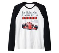 Se apagan Las Luces y Nos Vamos Semana de Carreras Motorsport Racing Camiseta Manga Raglan