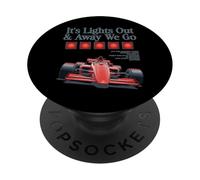 Se apagan Las Luces y Nos Vamos Semana de Carreras Motorsport Racing PopSockets PopGrip Adhesivo