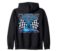 Se apagan Las Luces y Nos Vamos Semana de Carreras Motorsport Racing Sudadera con Capucha