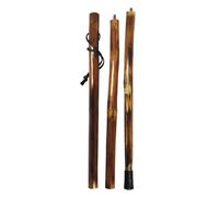 SE Bastón desmontable de madera para caminar/senderismo, 3 piezas de 140 cm, Bianbai asiático con punta de metal, punta de goma reforzada y bolsa de viaje resistente al agua y portátil