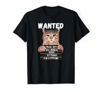 Se Busca a Kitty. Bad for Bad Cattitude, Amante de los Gatos San Valentín Camiseta