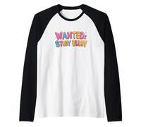 Se Busca, compañero de Estudio. Cita de Estudiante, Dicho Divertido Camiseta Manga Raglan