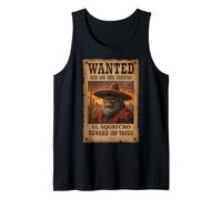 Se Busca El Squatcho Southwest Cryptid Funny Taco Lovers Camiseta sin Mangas