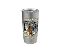 Se busca gato de Schrodinger Profesor de Ciencias Física Vaso térmico de acero inoxidable de doble pared