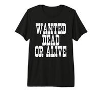 Se Busca Muerto o Vivo Estilo Occidental Camiseta Premium