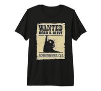 Se Busca Muerto y Vivo El Gato de Schrödinger Camiseta Premium
