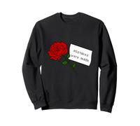 Se cometieron errores de rosa roja con cita Sudadera