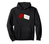 Se cometieron errores de rosa roja con cita Sudadera con Capucha
