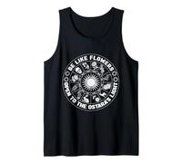 Sé como Flores Abiertas a la Pascua pagana Ligera de Ostara Camiseta sin Mangas