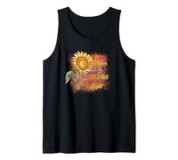 Sé como un Girasol, me mantendré Alto y encontraré la luz del Sol Camiseta sin Mangas