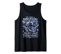 Sé como una Paloma, tímida en Todo lo Que Sea Pirata Divertido Camiseta sin Mangas