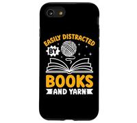Se distrae fácilmente con libros y diversión de hilo Carcasa para iPhone SE (2020) / 7 / 8
