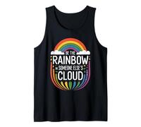 Sé el arco iris en la nube de otra persona Empatía por la salud mental Camiseta sin Mangas