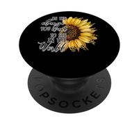 Sé el Cambio Que Quieres Ver en el Mundo PopSockets PopGrip Adhesivo