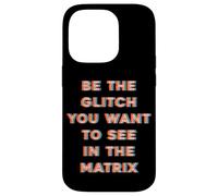 Sé el Glitch que quieres ver en Matrix Carcasa para iPhone 14 Pro