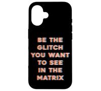 Sé el Glitch que quieres ver en Matrix Carcasa para iPhone 16